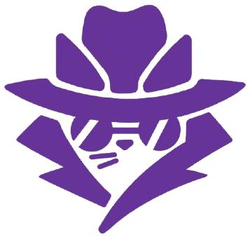 incognito and two message bubbles icon